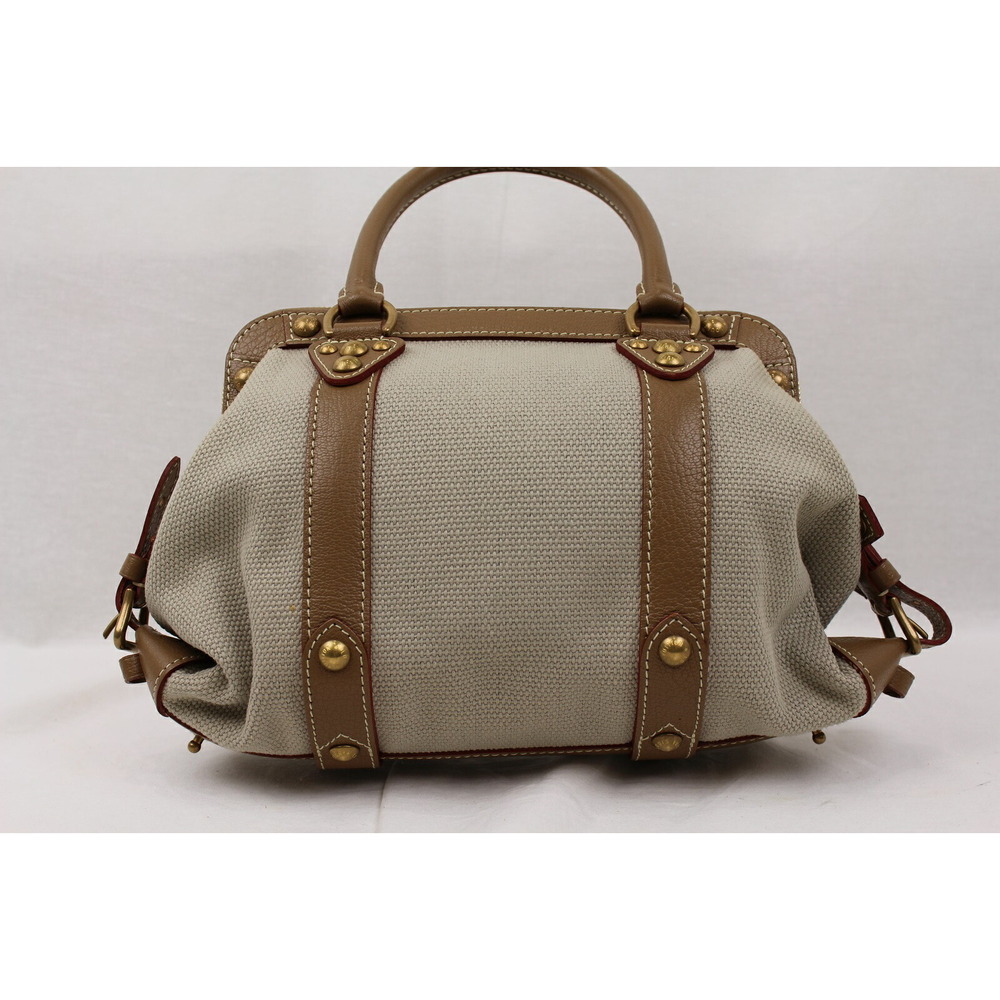 Louis Vuitton Trianon Sac de Handbag Beige Nuit Tan Brown Toal